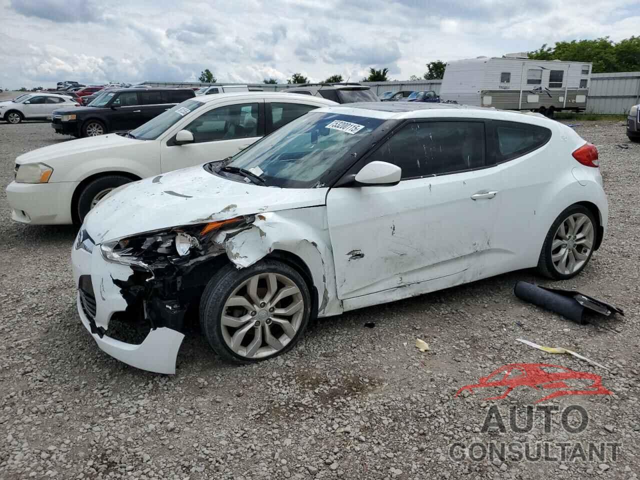HYUNDAI VELOSTER 2012 - KMHTC6AD4CU083000