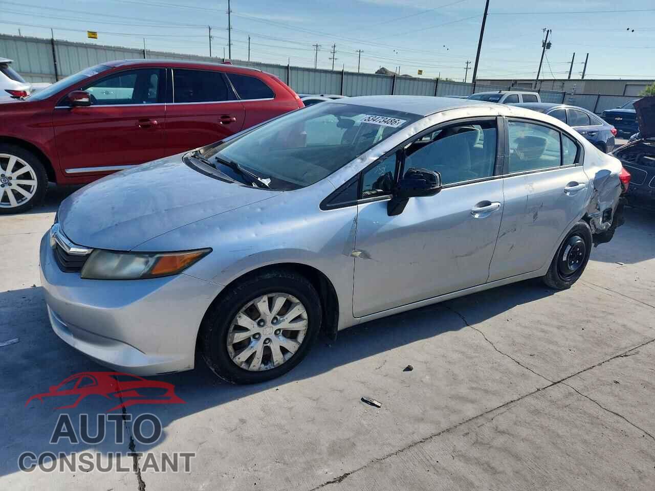 HONDA CIVIC 2012 - 19XFB2F5XCE085816
