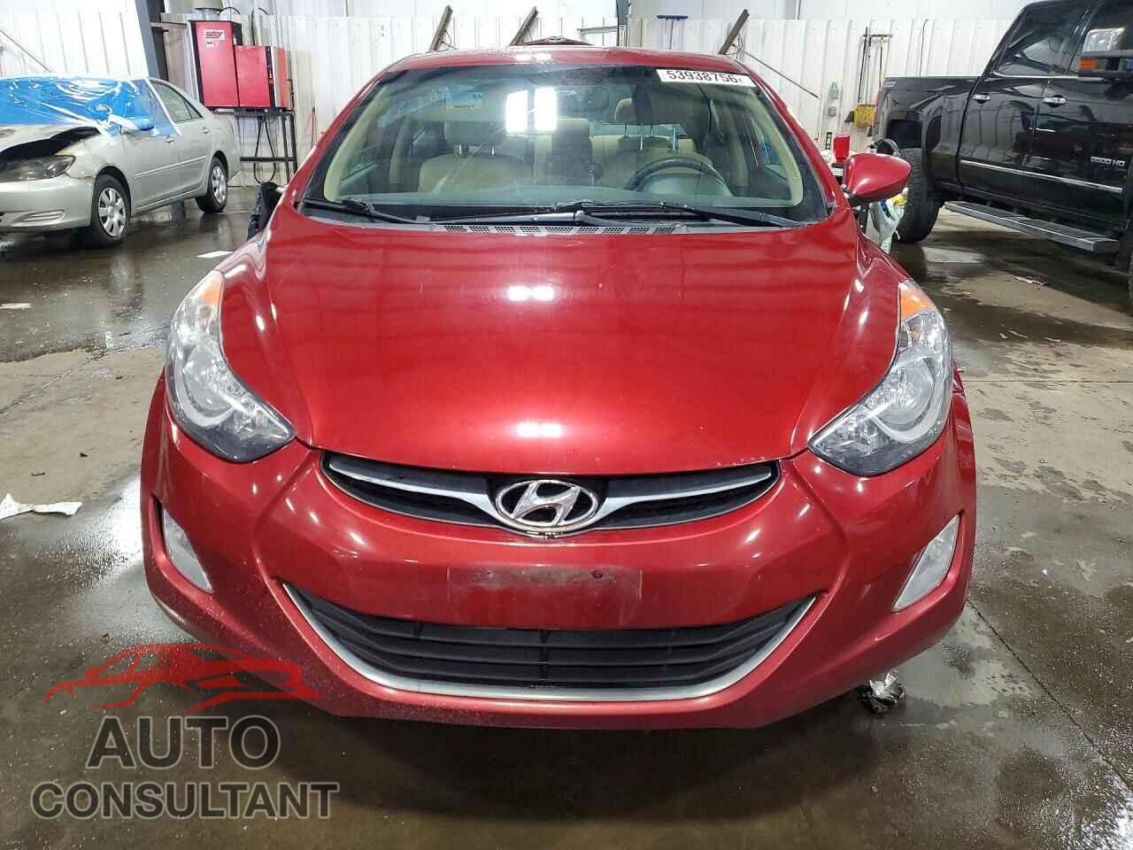 HYUNDAI ELANTRA 2012 - KMHDH4AE2CU421481