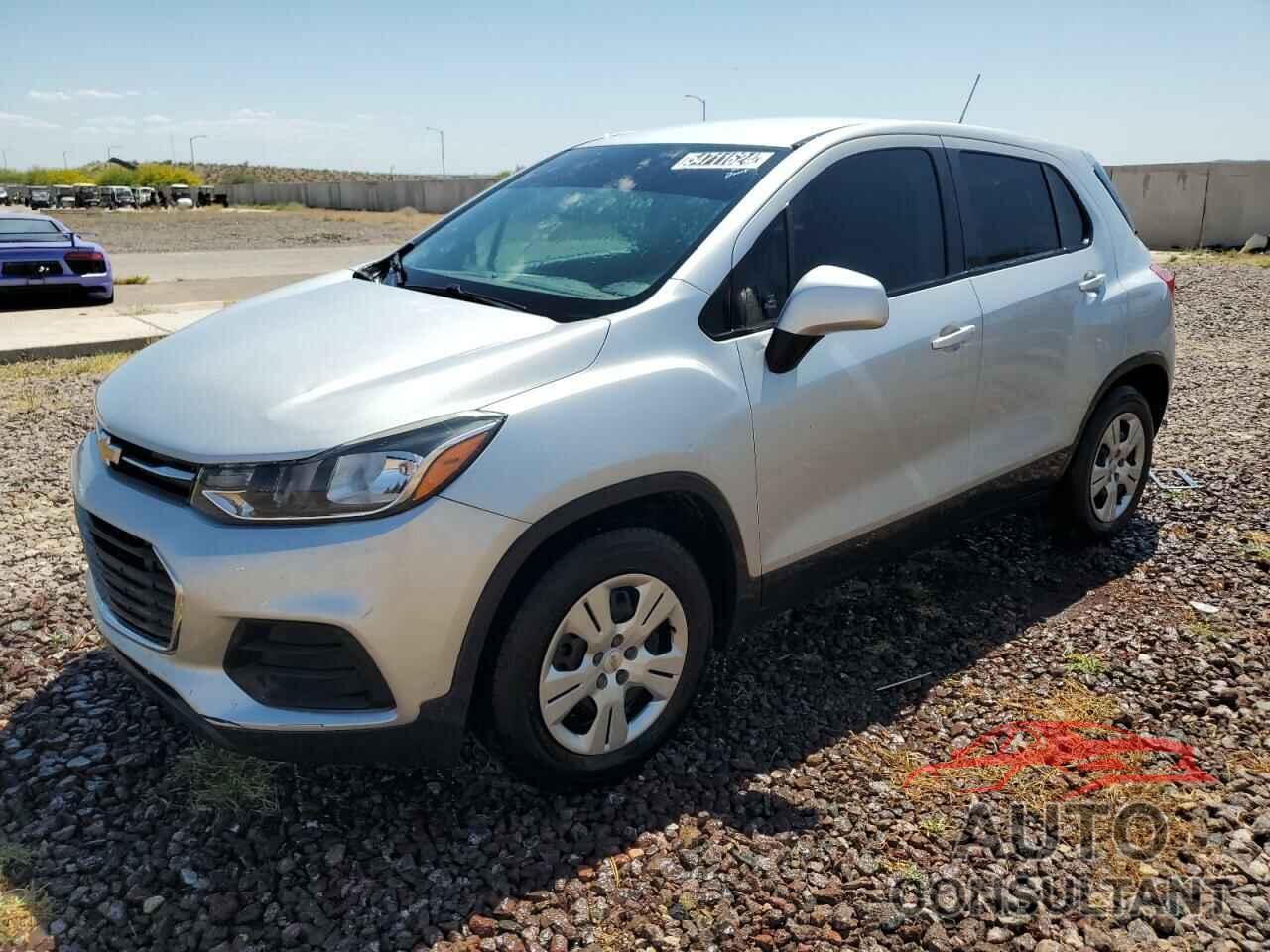 CHEVROLET TRAX 2018 - 3GNCJKSBXJL341955