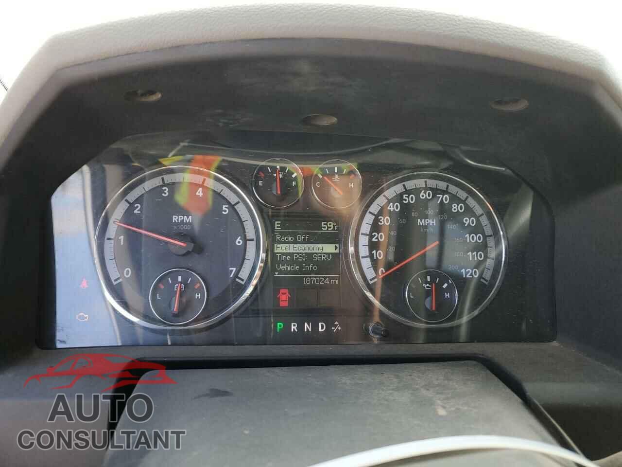 DODGE RAM 1500 2012 - 1C6RD7GP8CS129739