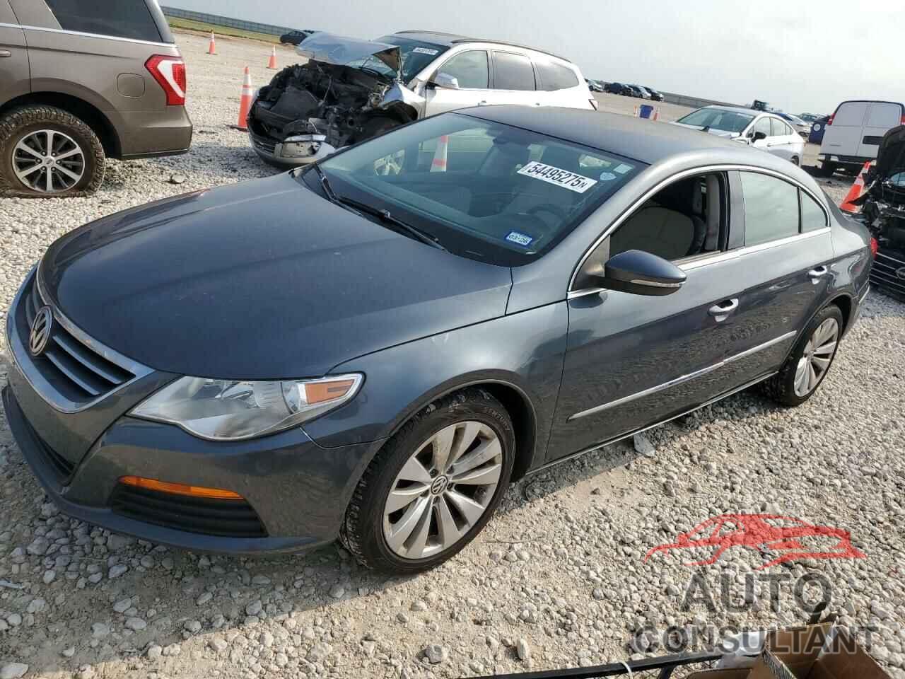 VOLKSWAGEN CC 2012 - WVWMN7AN3CE535790
