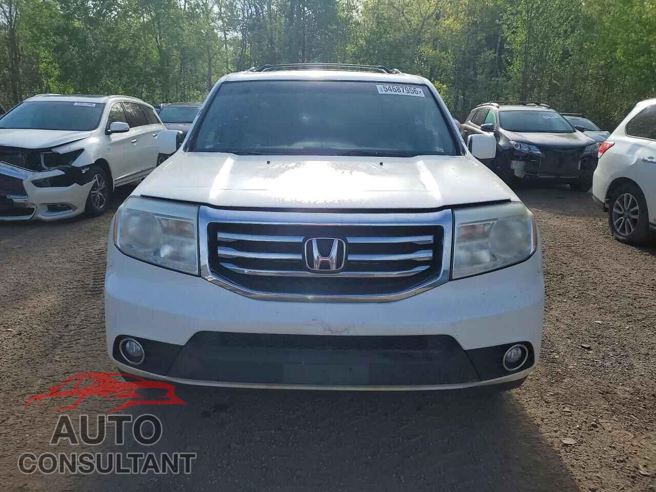 HONDA PILOT 2012 - 5FNYF4H54CB501794