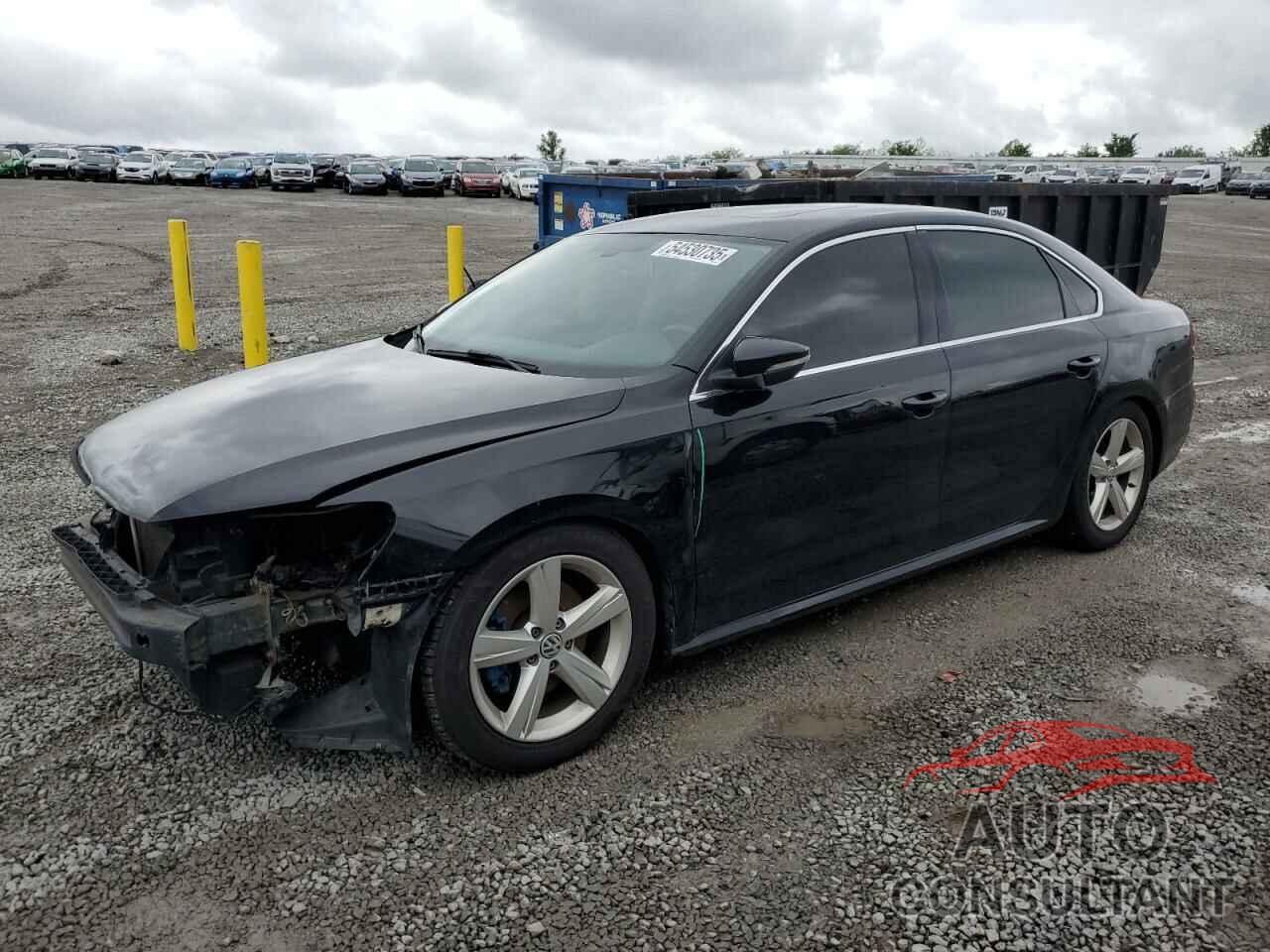 VOLKSWAGEN PASSAT 2012 - 1VWBN7A37CC011332