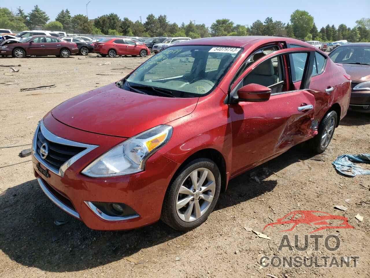 NISSAN VERSA 2016 - 3N1CN7AP3GL861210