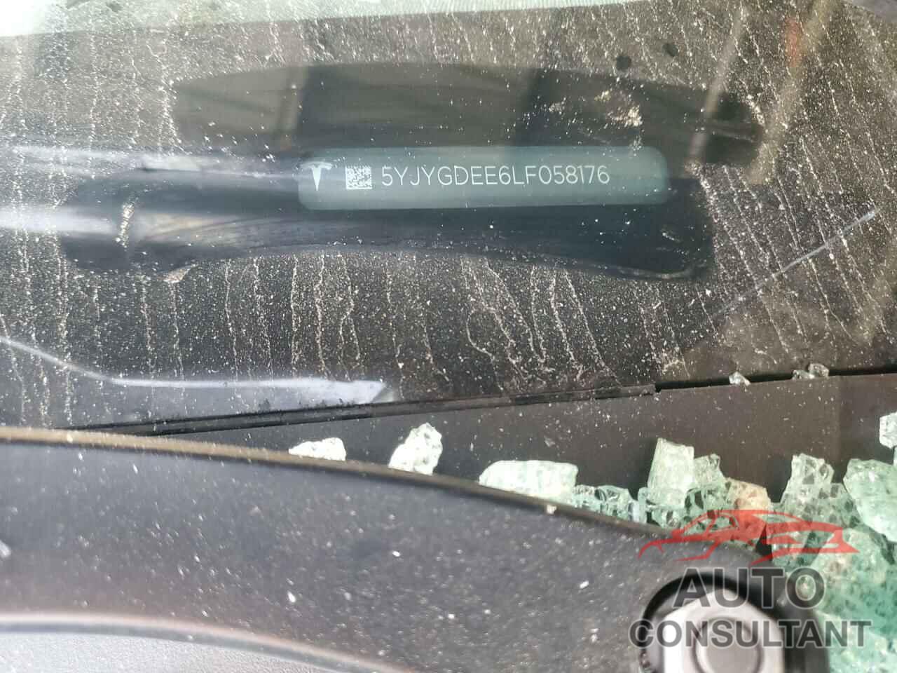 TESLA MODEL Y 2020 - 5YJYGDEE6LF058176