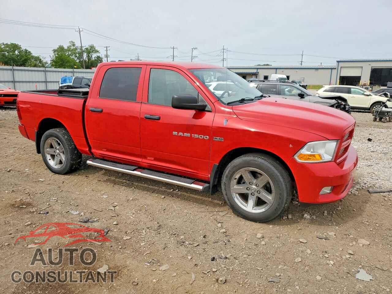 DODGE RAM 1500 2012 - 1C6RD7KT9CS144559