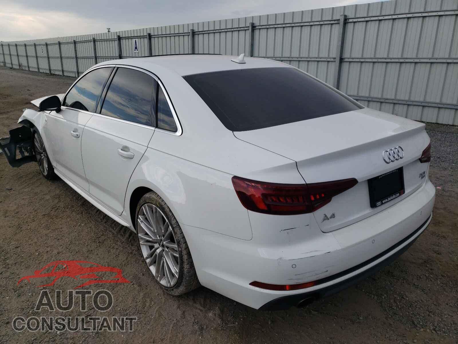 AUDI A4 2018 - WAULMAF43JA225913