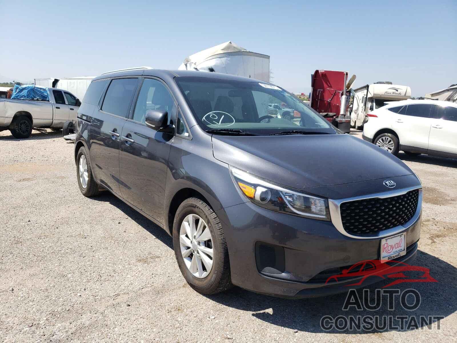 KIA SEDONA 2016 - KNDMB5C13G6098042