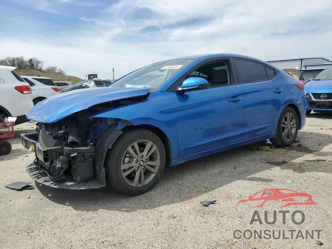 HYUNDAI ELANTRA 2018 - 5NPD84LF6JH251255