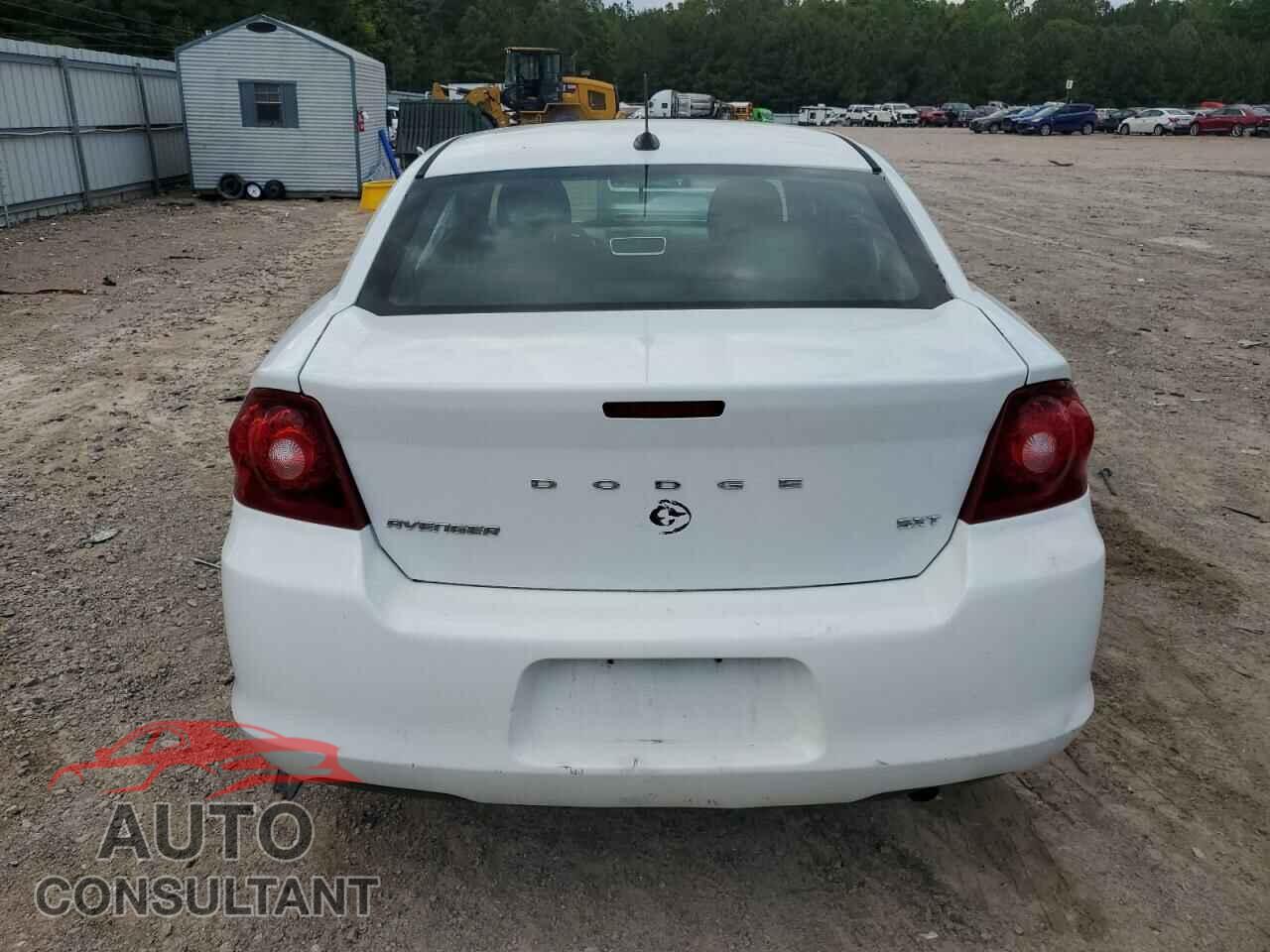 DODGE AVENGER 2012 - 1C3CDZCB4CN192764