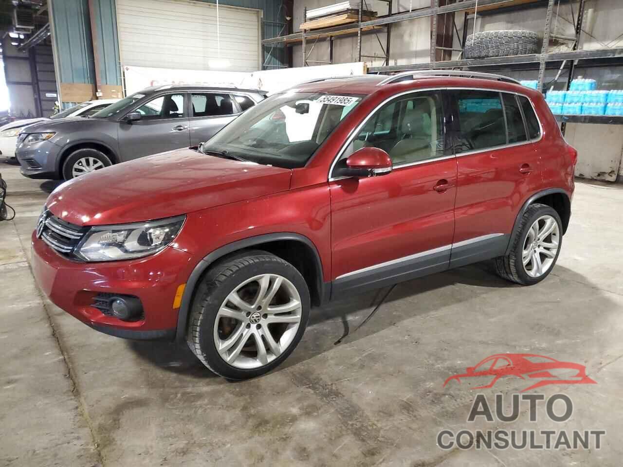 VOLKSWAGEN TIGUAN 2013 - WVGBV3AX1DW086960