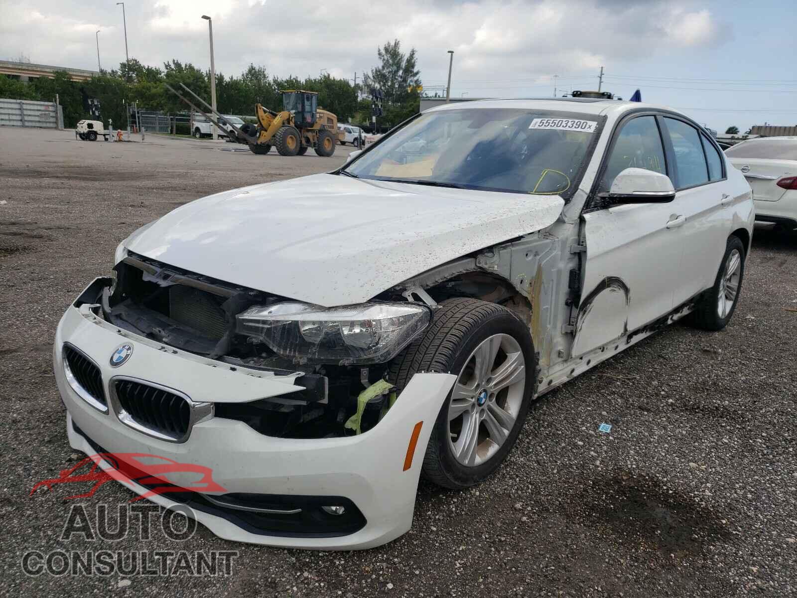 BMW 3 SERIES 2016 - WBA8E9G54GNU28318