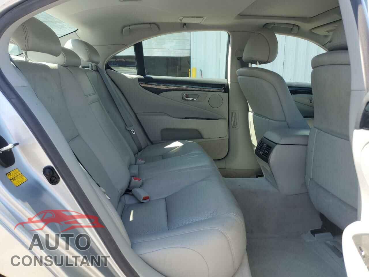 LEXUS LS460 2012 - JTHBL5EF1C5109051