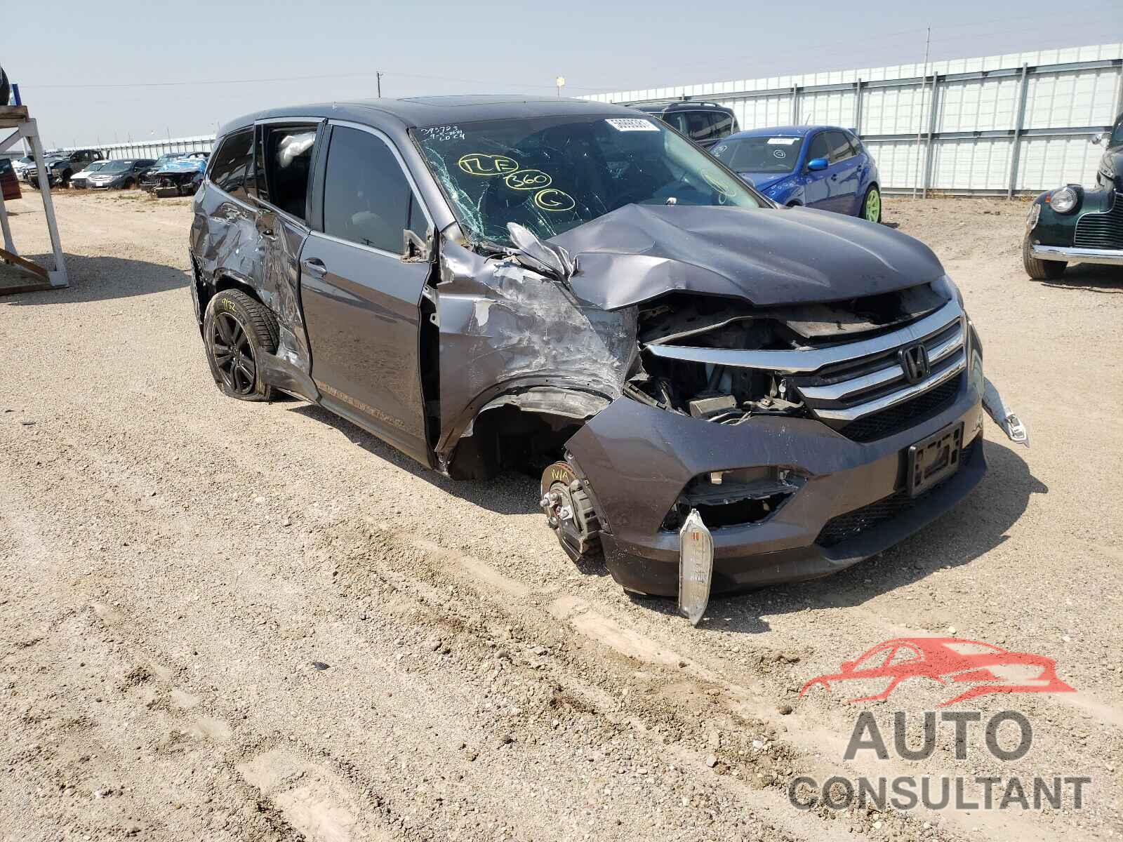 HONDA PILOT 2017 - 5FNYF5H77HB033106