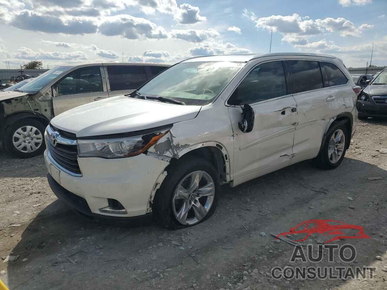TOYOTA HIGHLANDER 2016 - 5TDDKRFH5GS351555