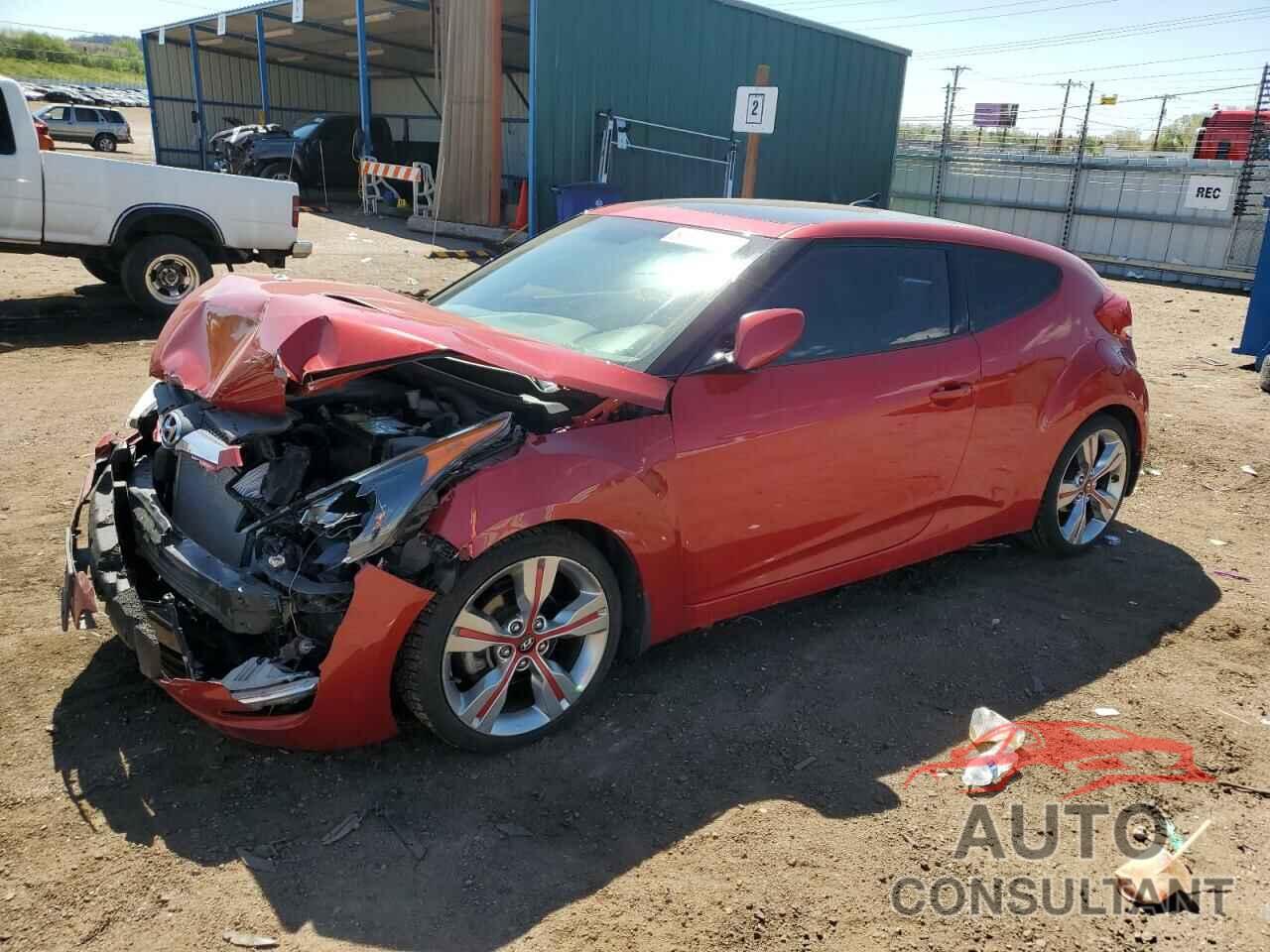 HYUNDAI VELOSTER 2013 - KMHTC6AD2DU103147