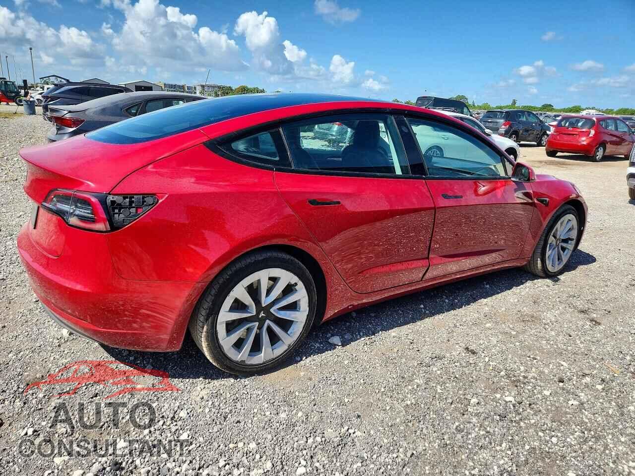 TESLA MODEL 3 2022 - 5YJ3E1EA0NF369827