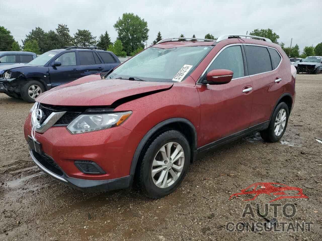 NISSAN ROGUE 2015 - KNMAT2MV1FP507082