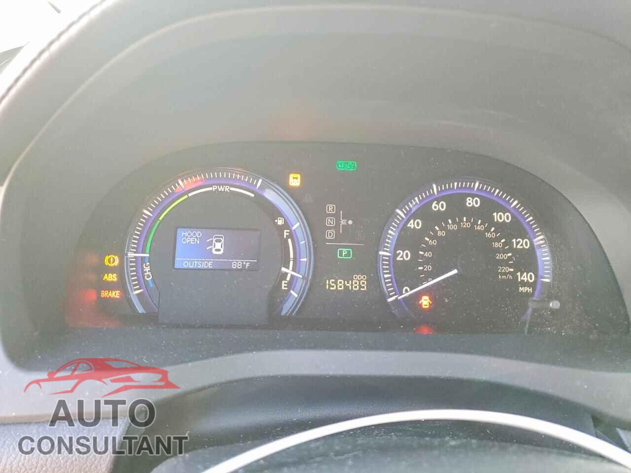 LEXUS HS 2012 - JTHBB1BA0C2050077