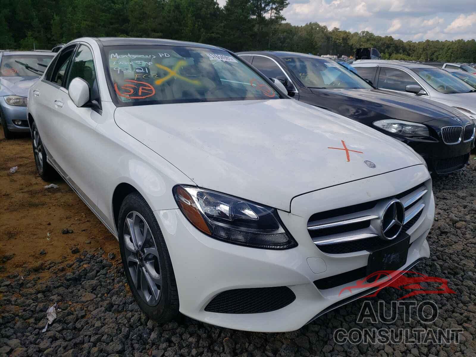 MERCEDES-BENZ C-CLASS 2017 - 55SWF4KB8HU221985