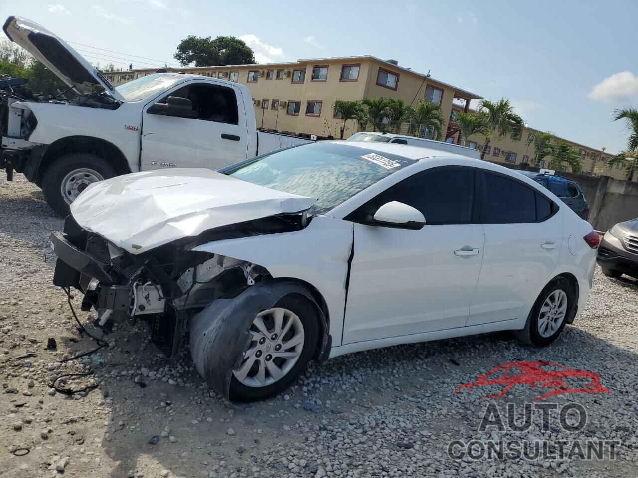 HYUNDAI ELANTRA 2018 - 5NPD74LF3JH297399
