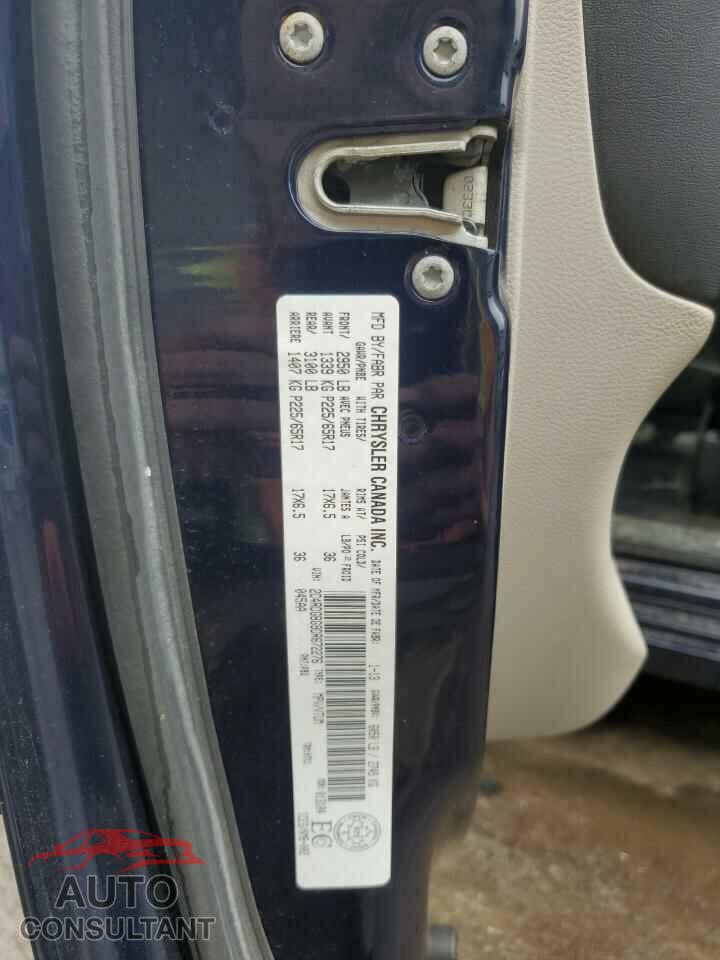 DODGE CARAVAN 2013 - 2C4RDGBG9DR672276