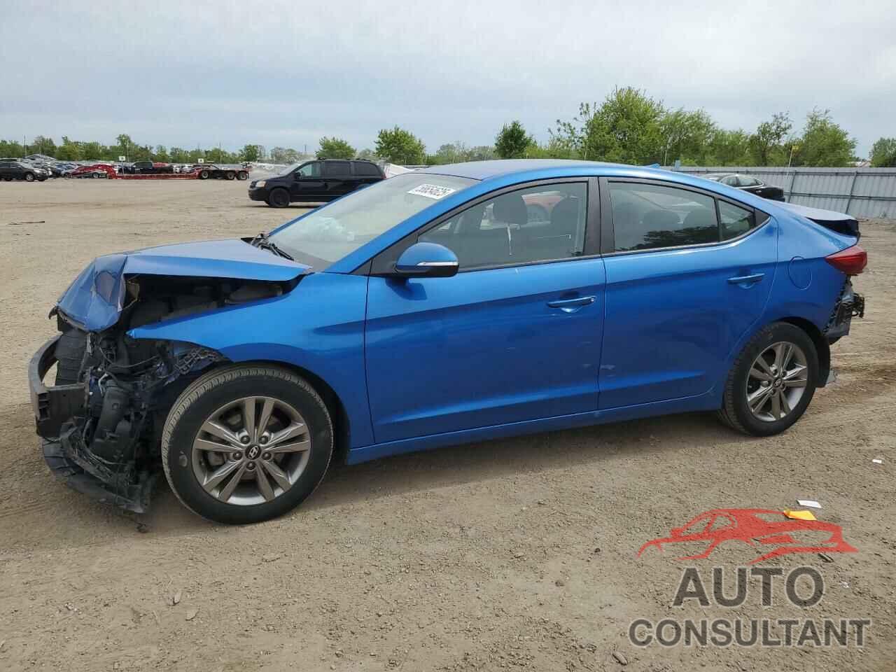 HYUNDAI ELANTRA 2018 - KMHD84LF6JU698427