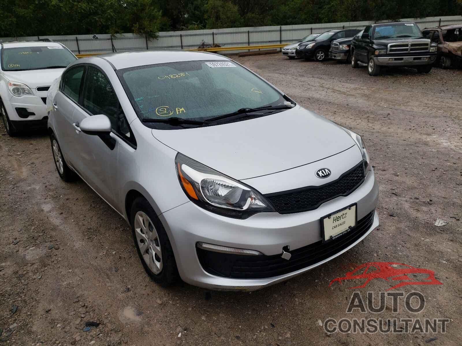 KIA RIO 2017 - KNADM4A39H6048284