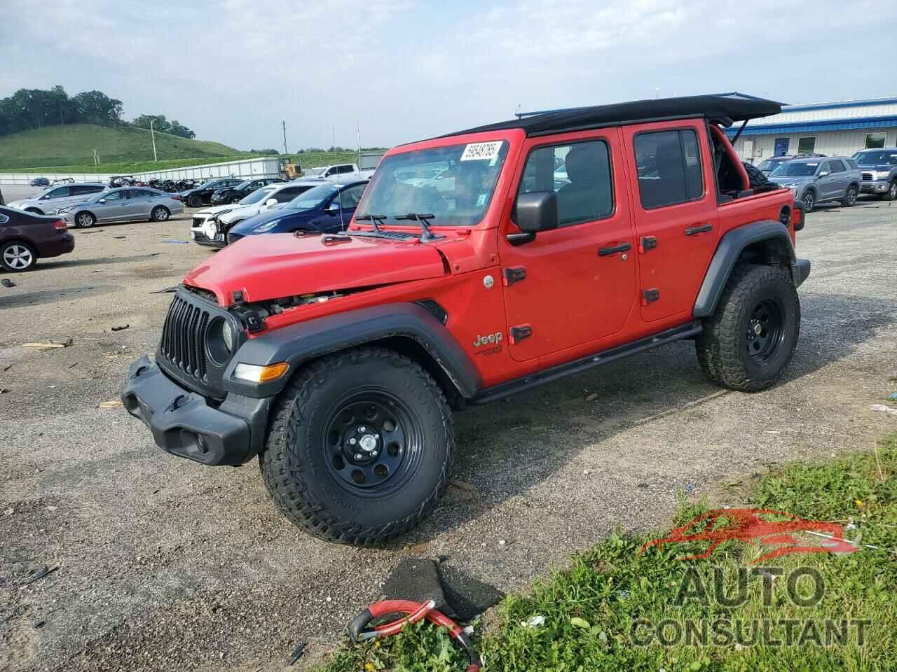 JEEP WRANGLER 2018 - 1C4HJXDG6JW165825