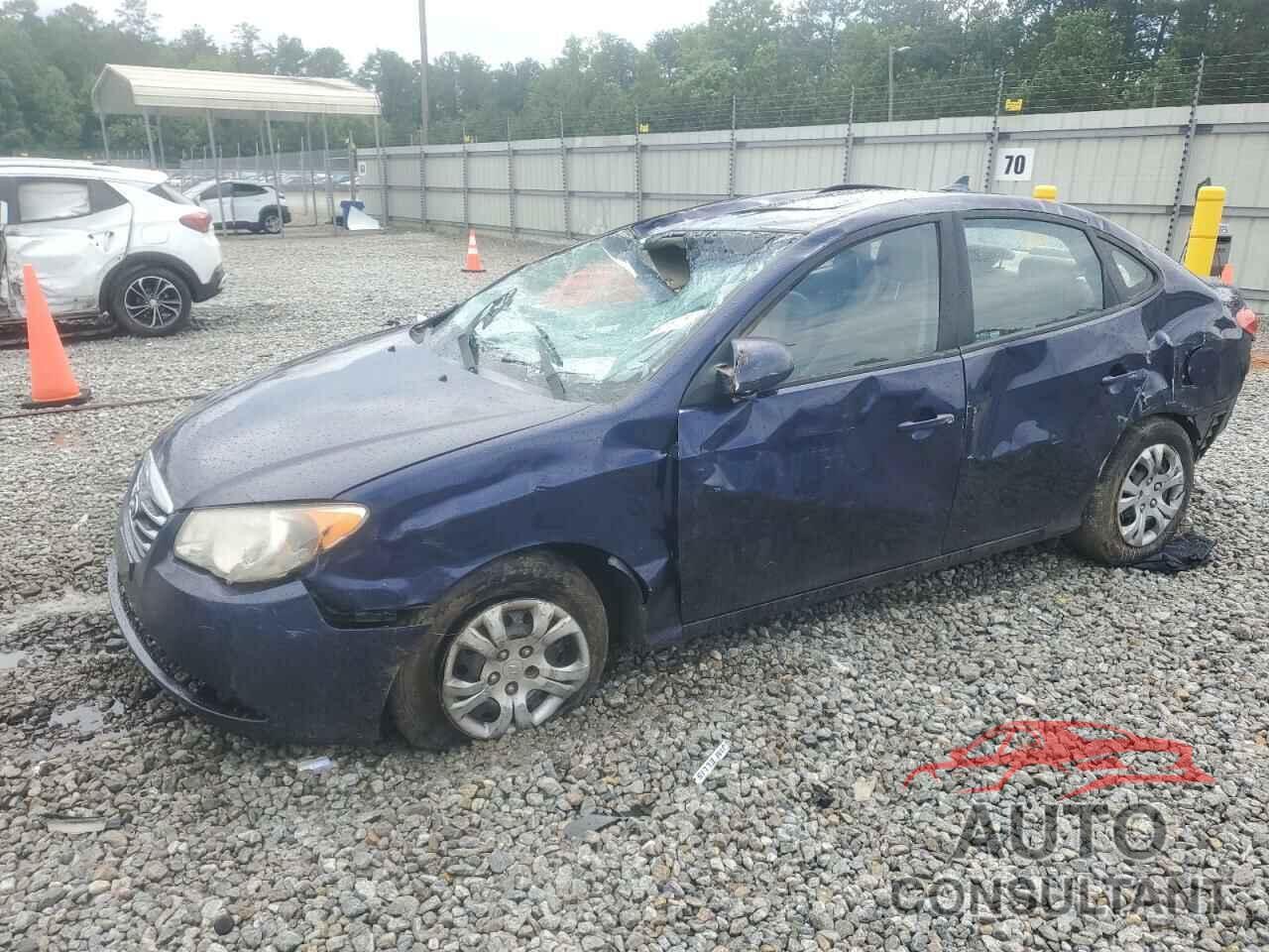 HYUNDAI ELANTRA 2010 - KMHDU4AD3AU987746