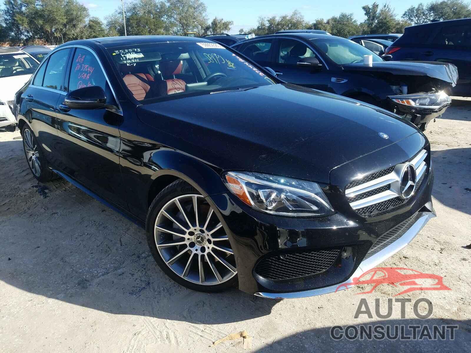 MERCEDES-BENZ C CLASS 2017 - 55SWF4JB5HU230662