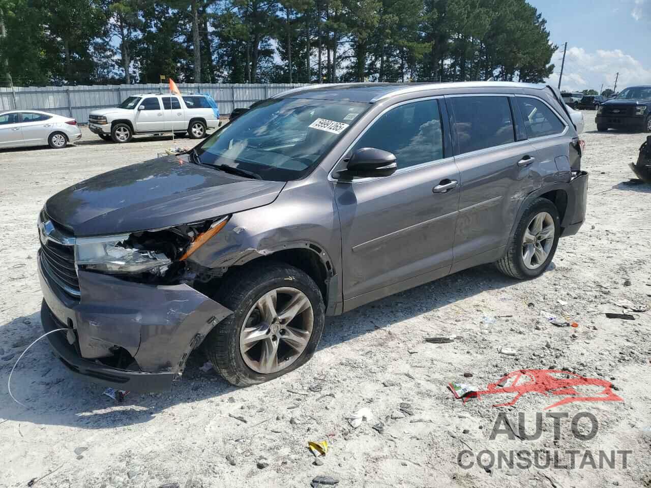 TOYOTA HIGHLANDER 2015 - 5TDYKRFH0FS068755