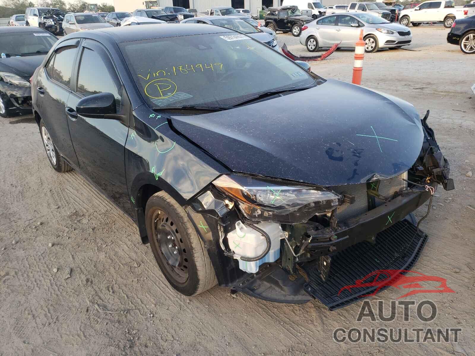 TOYOTA COROLLA 2019 - 2T1BURHE0KC184947