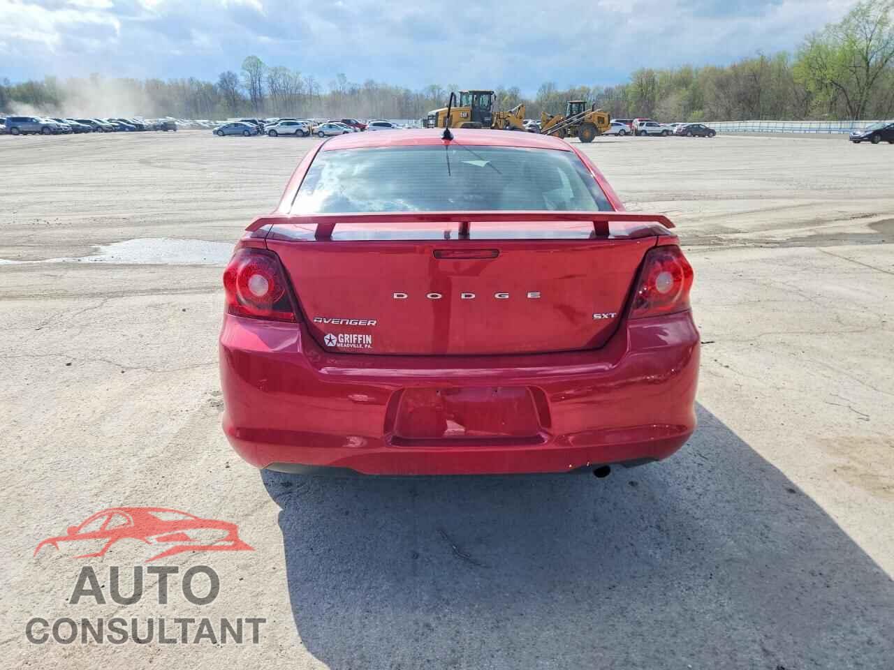 DODGE AVENGER 2013 - 1C3CDZCB0DN541002