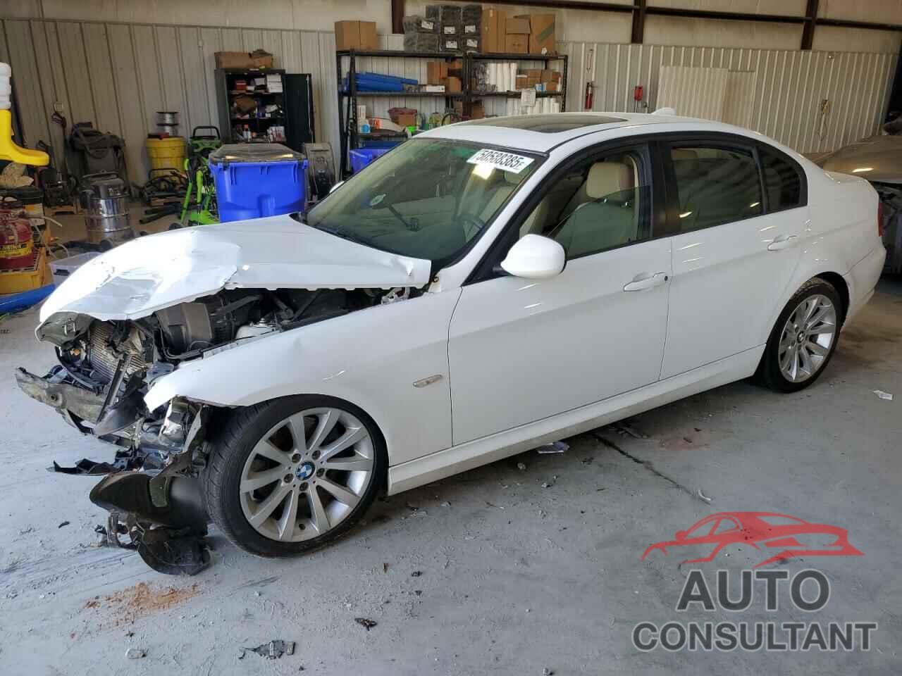 BMW 3 SERIES 2011 - WBAPH7C52BA802325