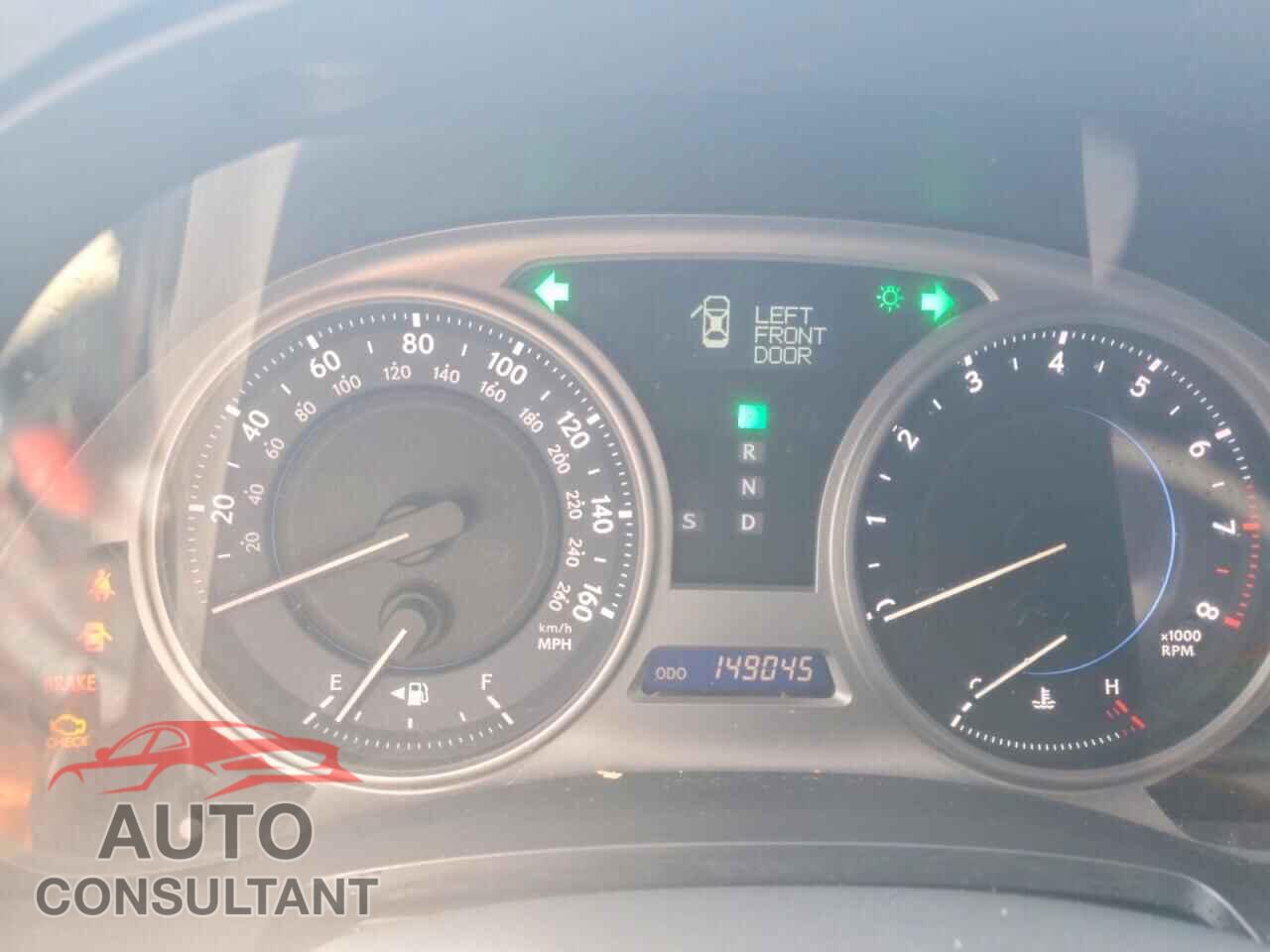 LEXUS IS 2010 - JTHCF5C20A5042175