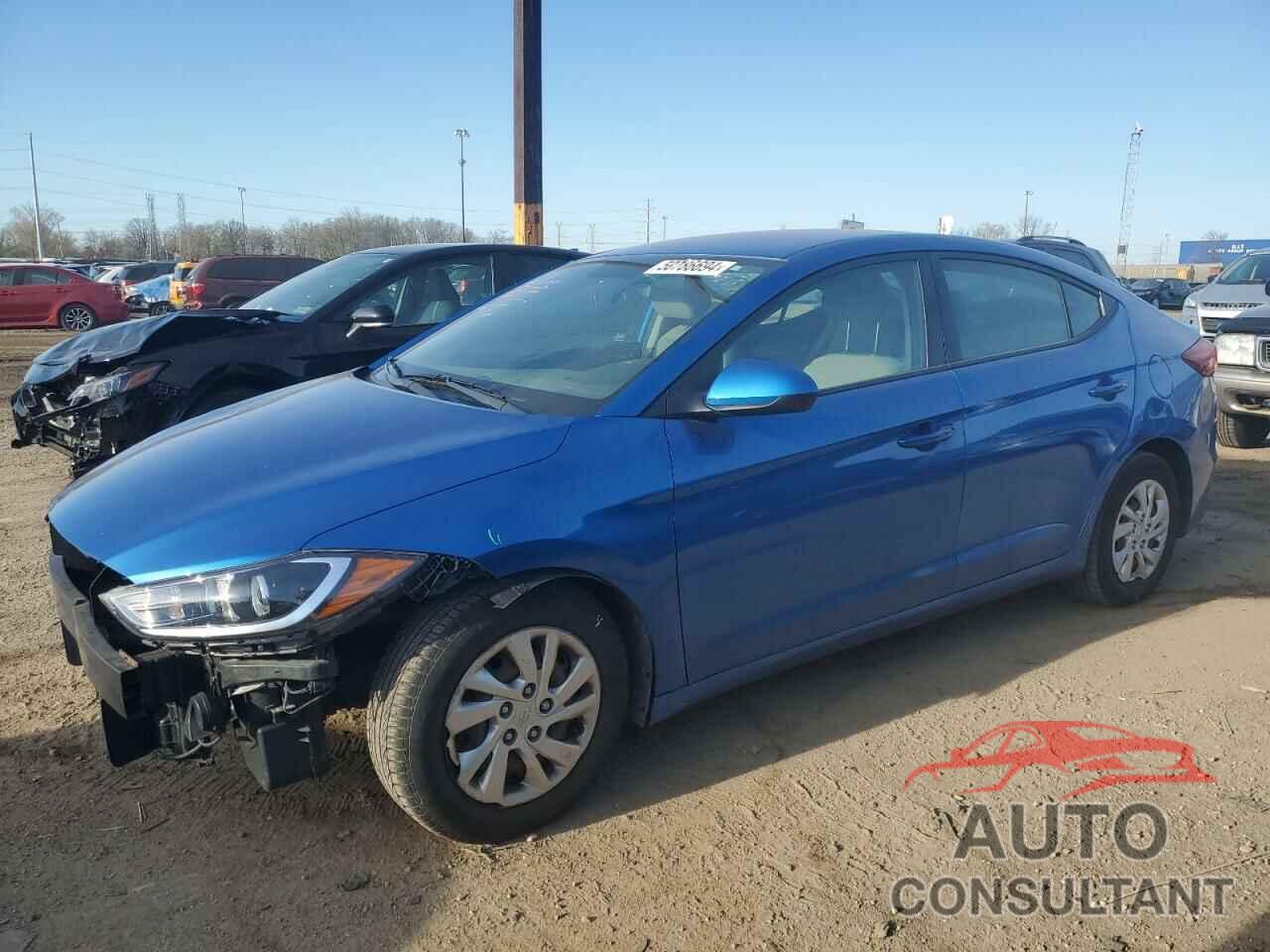 HYUNDAI ELANTRA 2018 - 5NPD74LF4JH343404