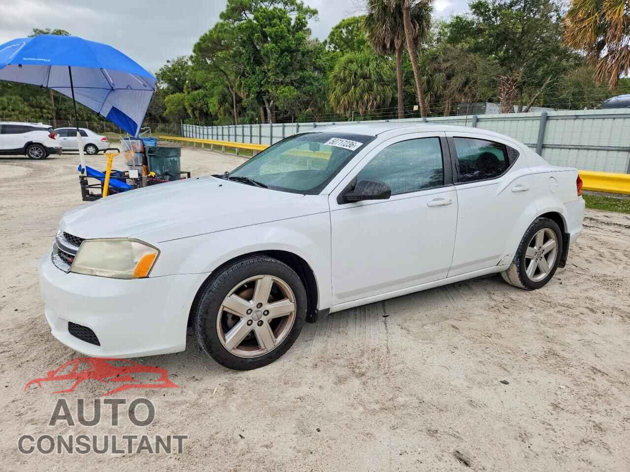 DODGE AVENGER 2013 - 1C3CDZAB8DN708595