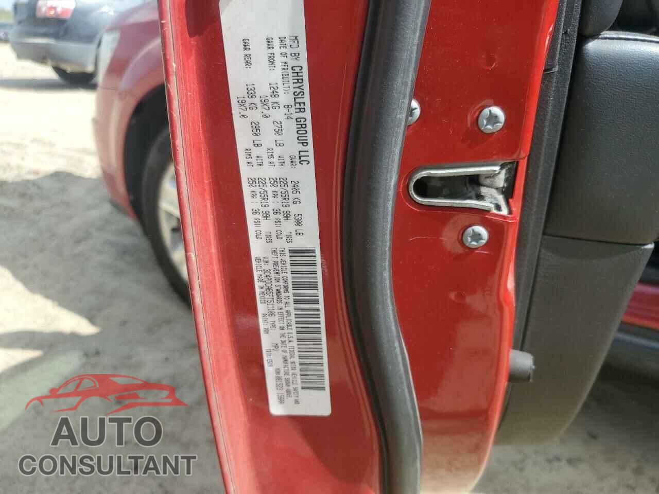 DODGE JOURNEY 2015 - 3C4PDCAB5FT511106