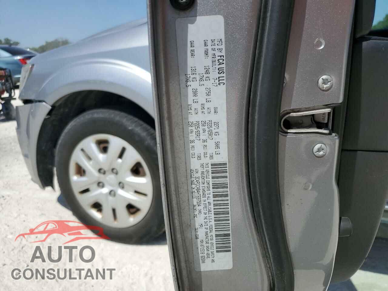 DODGE JOURNEY 2017 - 3C4PDCAB4HT697594