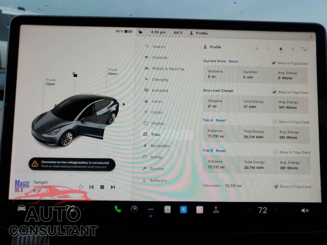 TESLA MODEL 3 2022 - 5YJ3E1EB7NF287635