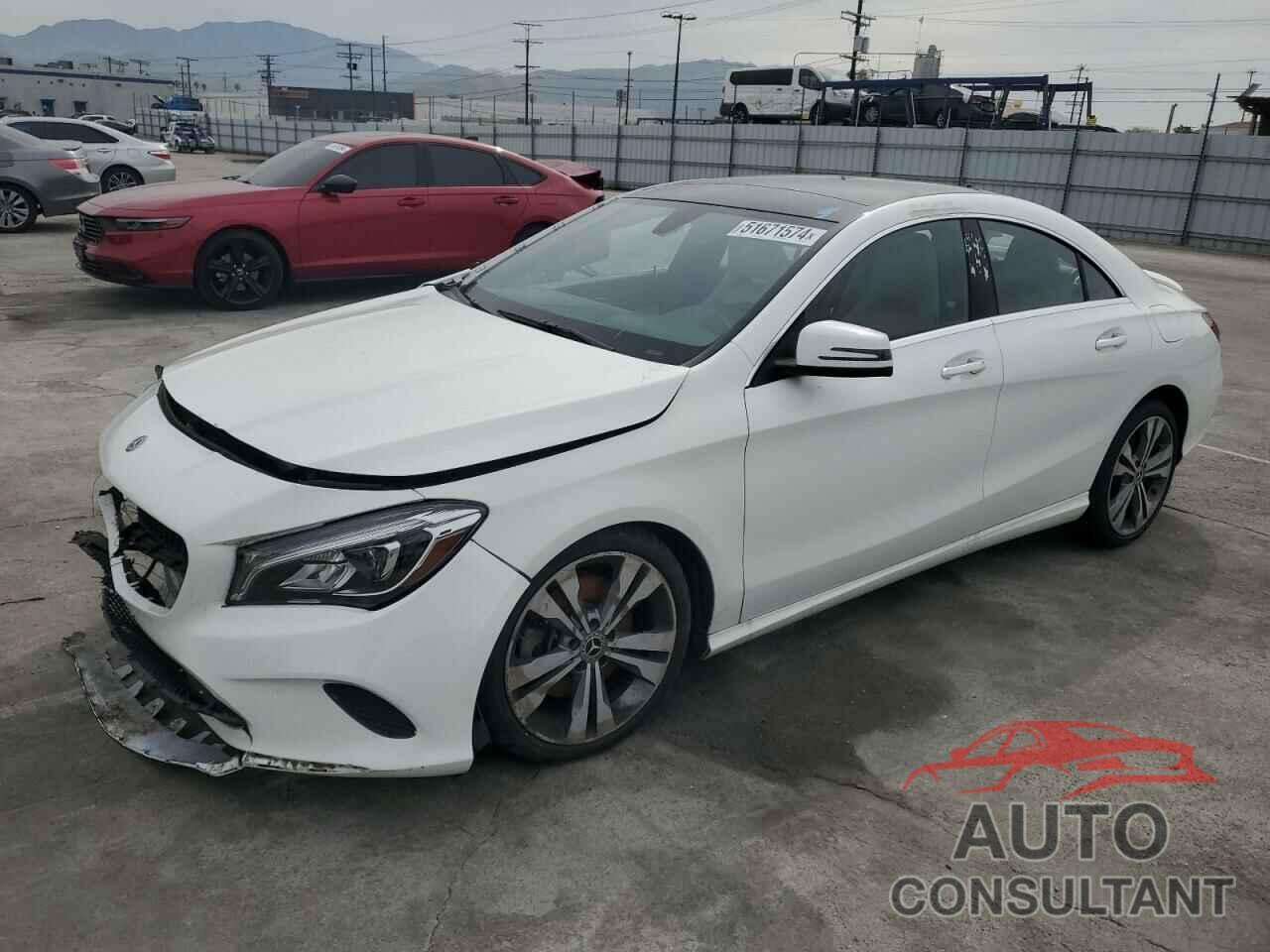 MERCEDES-BENZ CLA-CLASS 2018 - WDDSJ4GBXJN653532