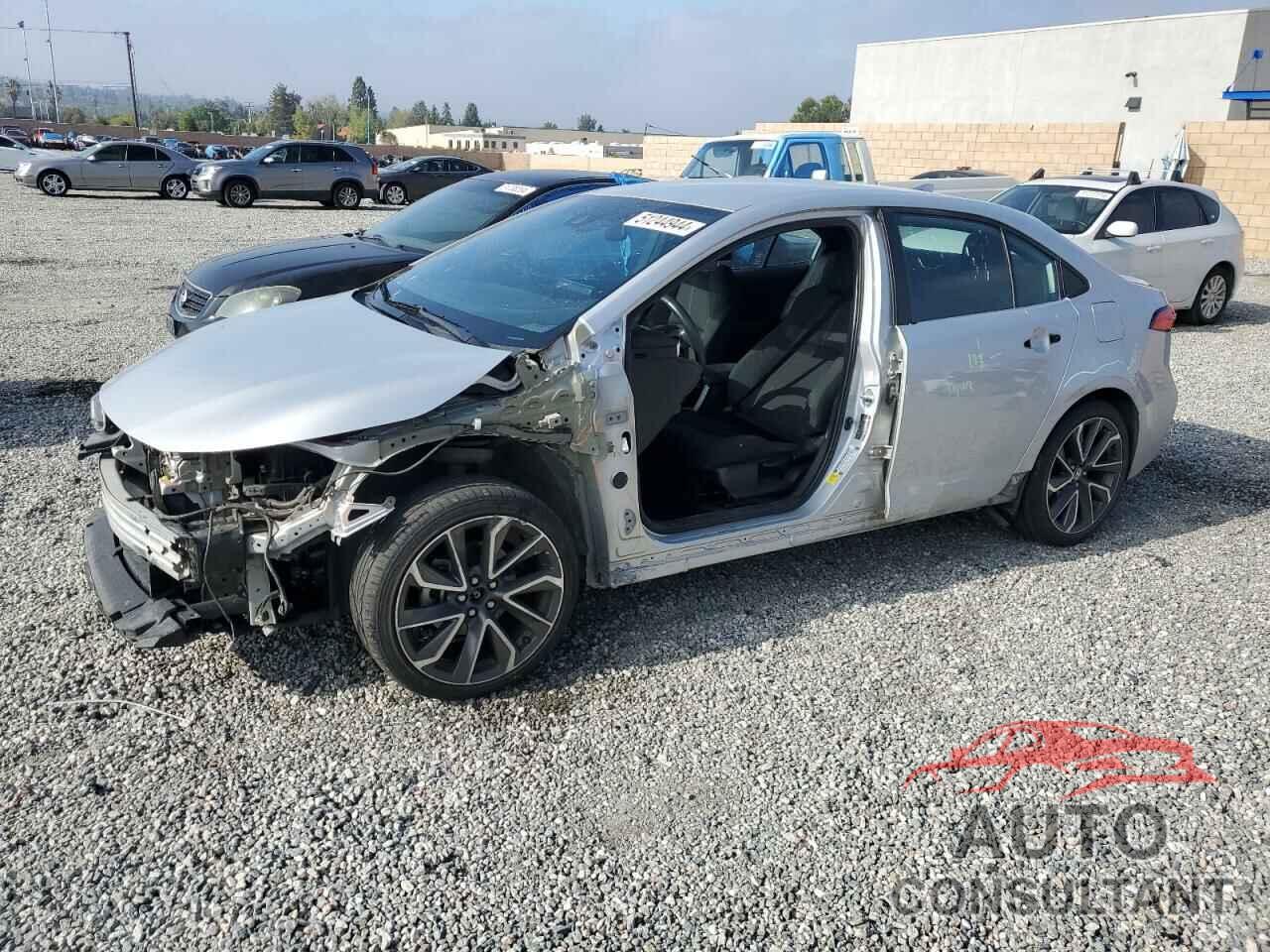 TOYOTA COROLLA 2022 - 5YFS4MCE0NP104786
