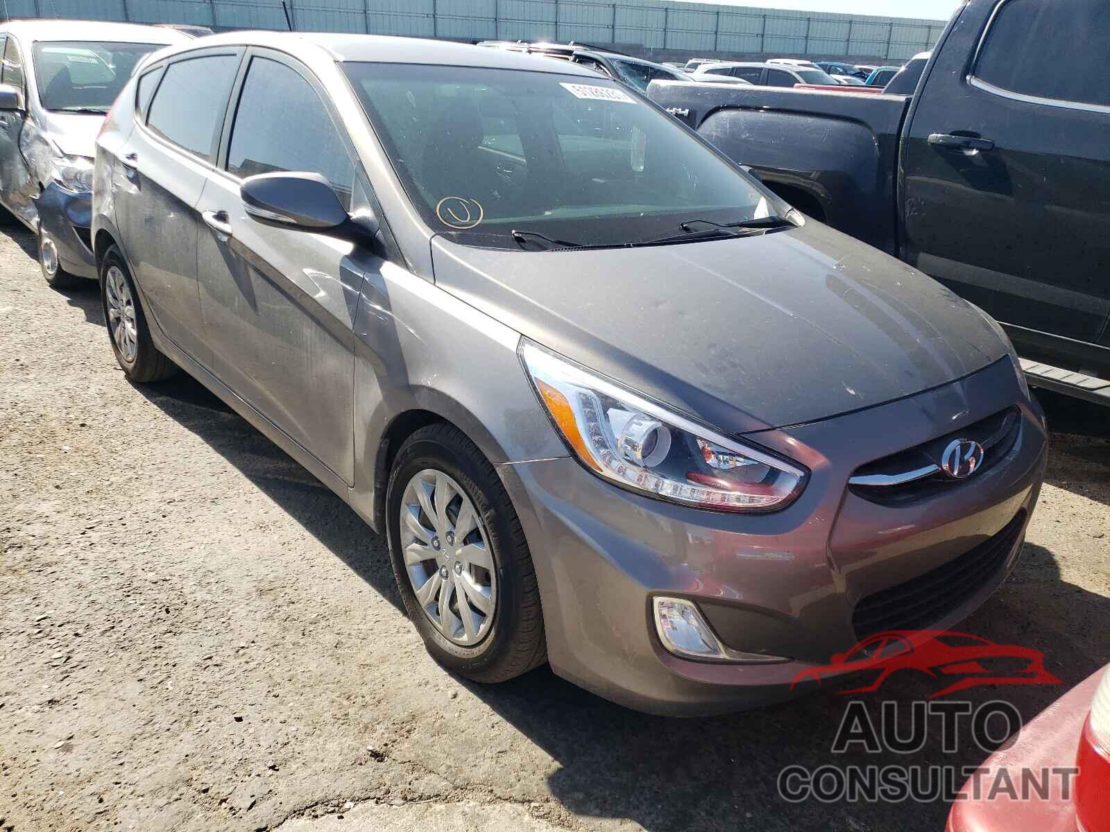 HYUNDAI ACCENT 2017 - KMHCU5AE6HU358373