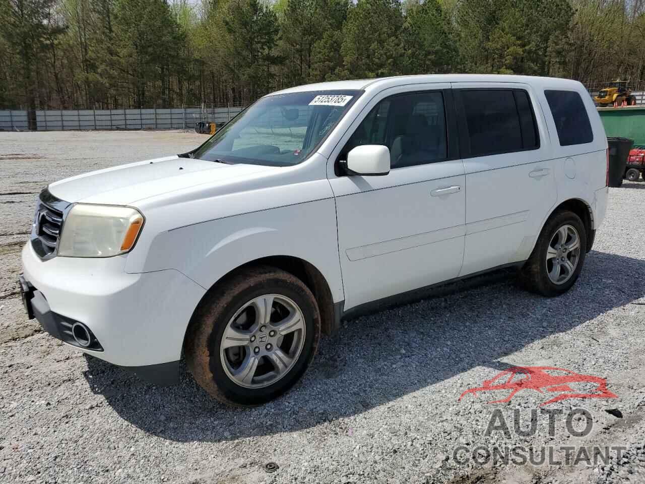 HONDA PILOT 2013 - 5FNYF4H71DB057695