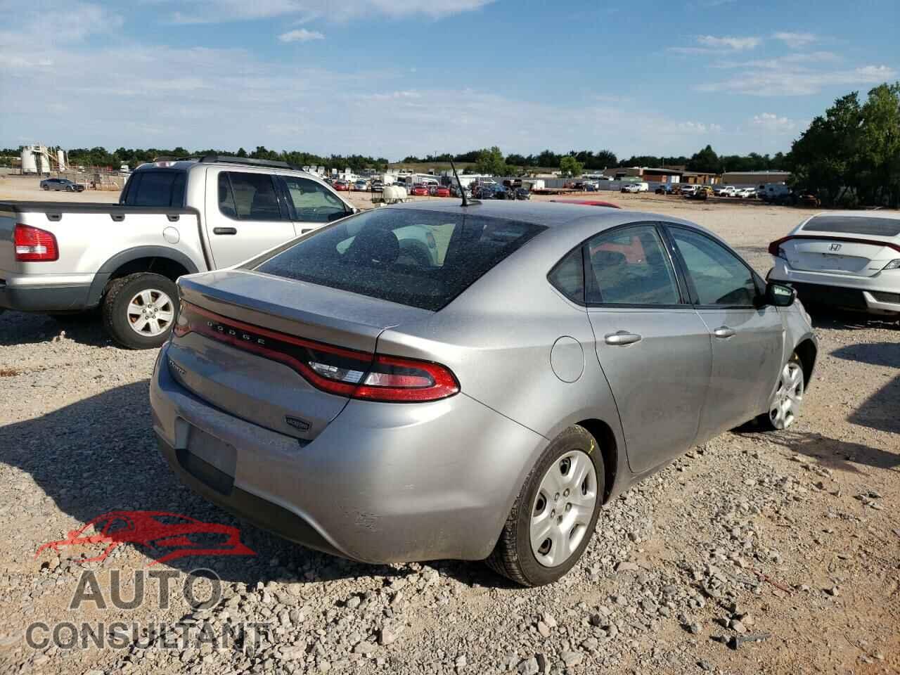 DODGE DART 2016 - 1C3CDFAAXGD644981