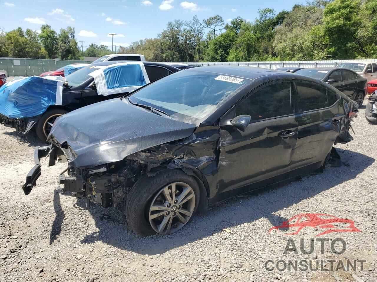 HYUNDAI ELANTRA 2018 - 5NPD84LF1JH388460