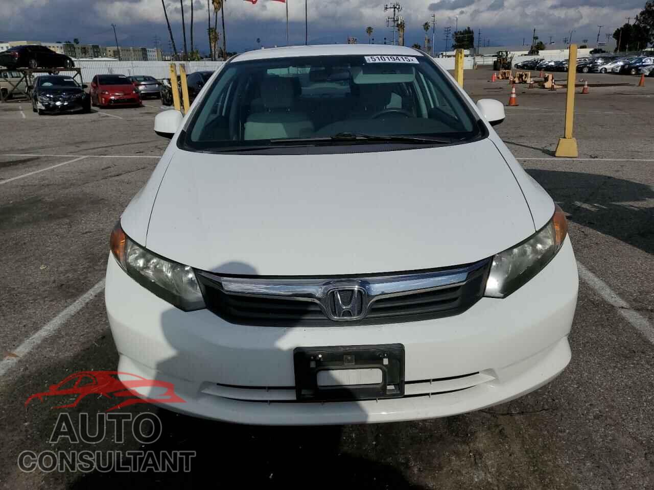 HONDA CIVIC 2012 - 19XFB2F5XCE302121