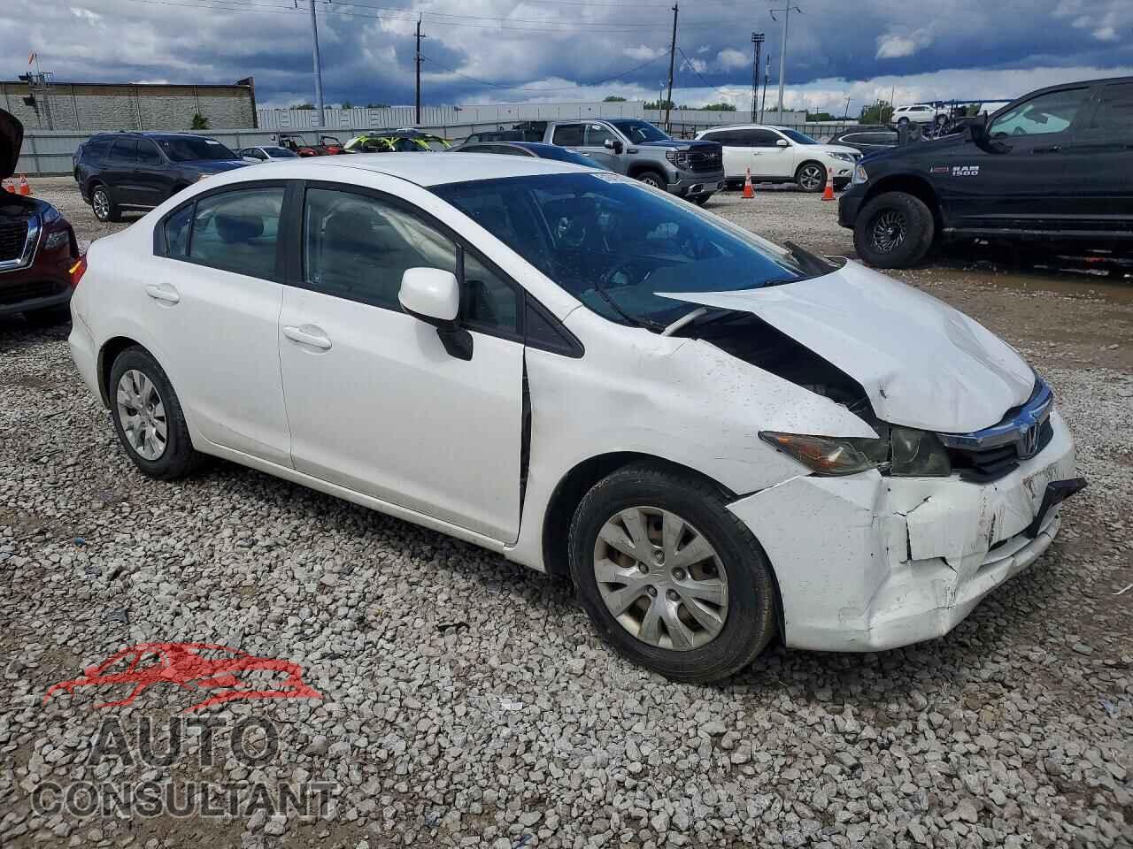 HONDA CIVIC 2012 - 2HGFB2F54CH607443
